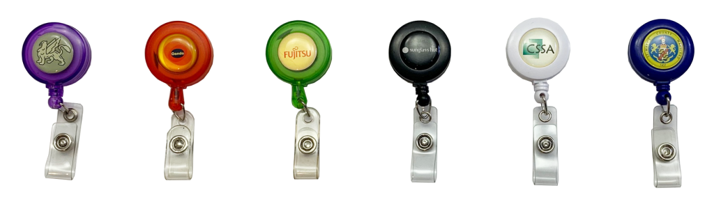 Custom Badge Reels - Add Your Logo - Quality Custom Lanyards