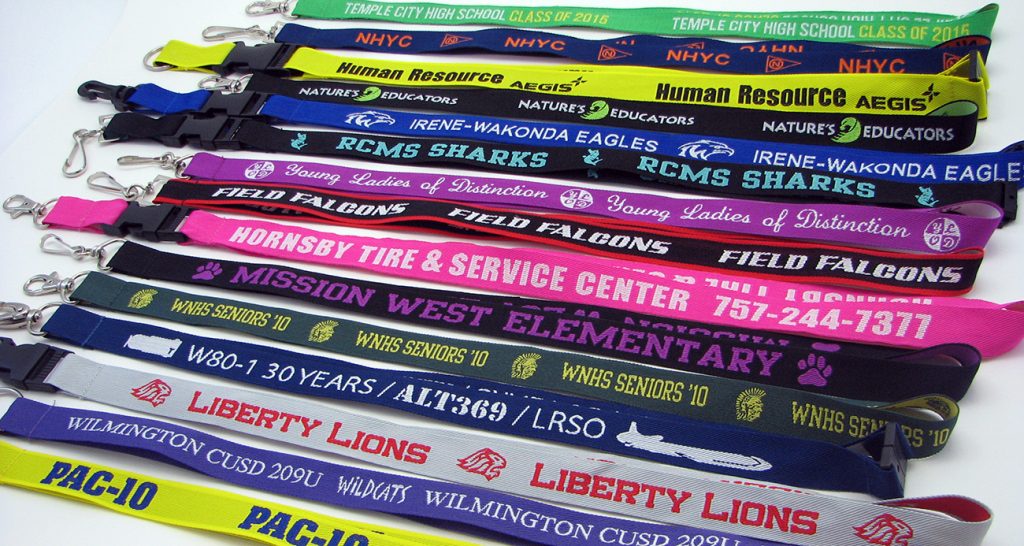 woven lanyards